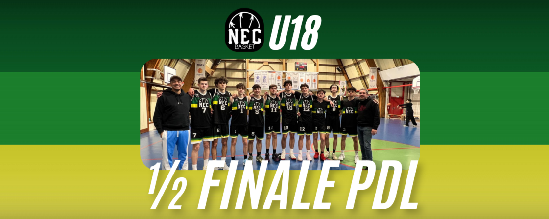 Nos U18M1 en demi-finale finale de Coupe des Pays de Loire